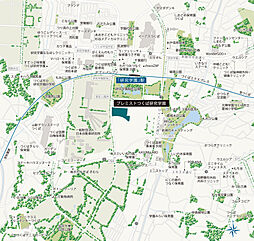 プレミストつくば研究学園 現地案内図