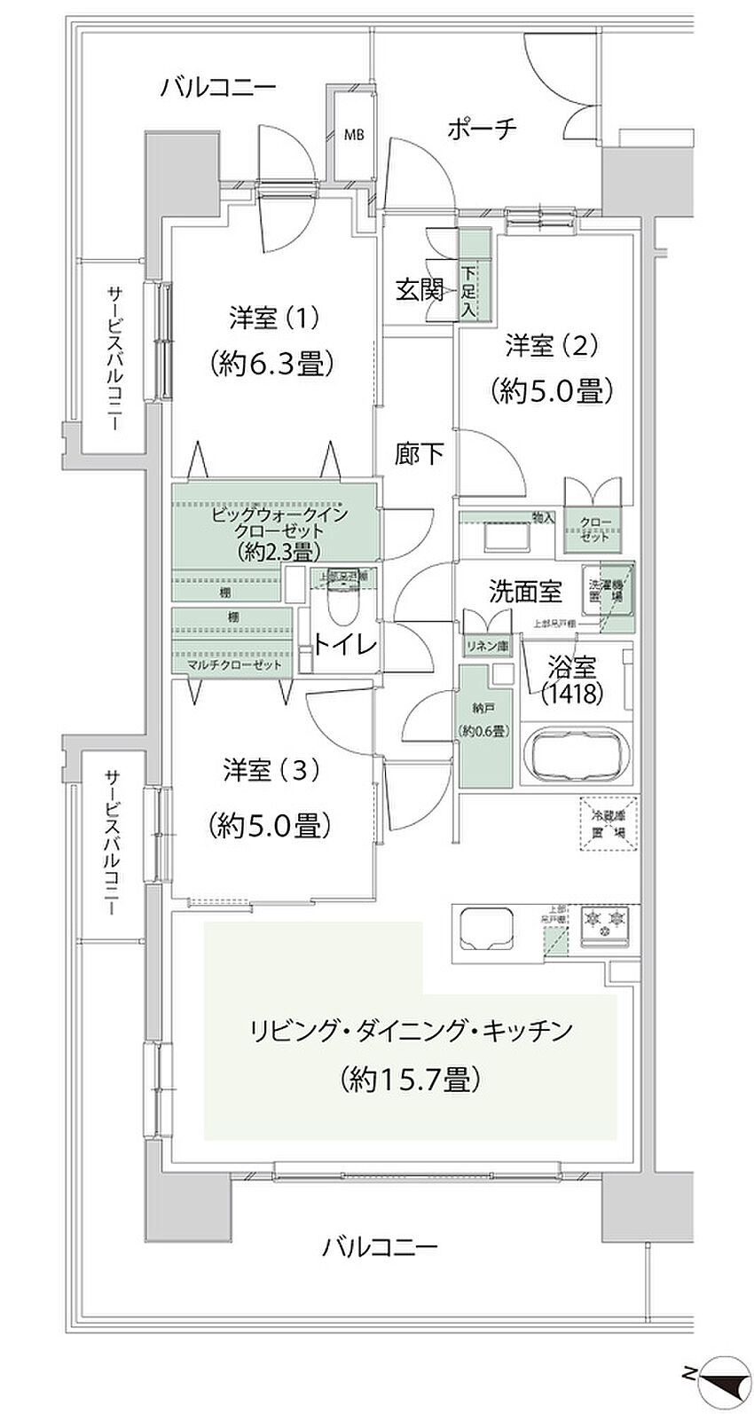 ホームズ 間取り タイプ一覧 クレストプライムレジデンス新築マンションの物件情報