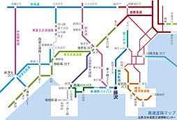 クレストフォルム湘南鵠沼 アクセス図