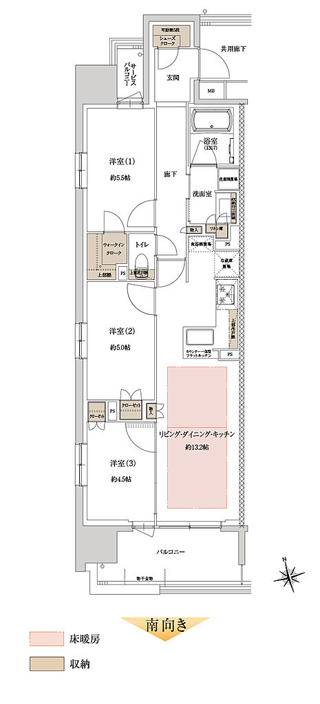 サンクレイドル池下 間取り A