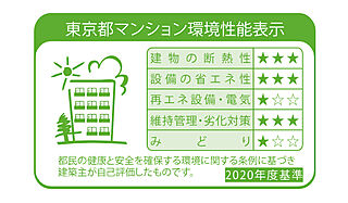 サンクレイドル京王八王子 東京都マンション環境性能表示