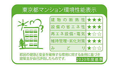 東京都マンション環境性能表示