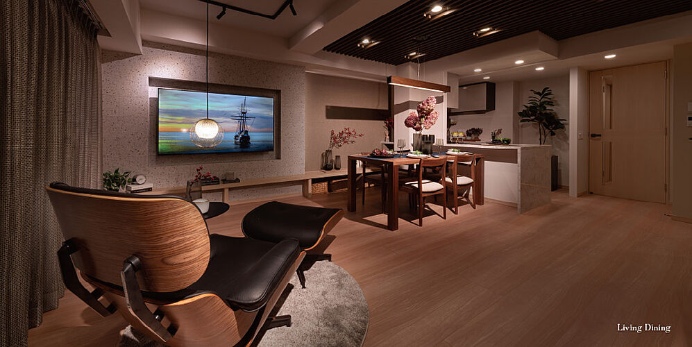 サンクレイドル津田沼III リビング・ダイニング