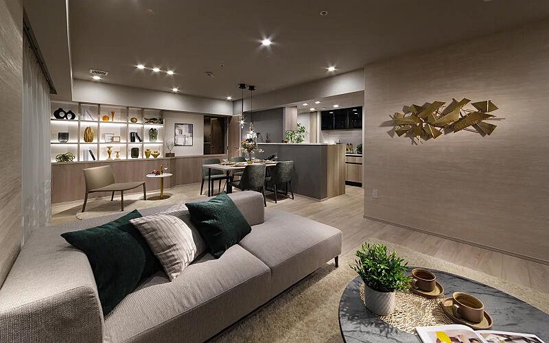 サンクレイドル桶川II リビング・ダイニング・キッチン