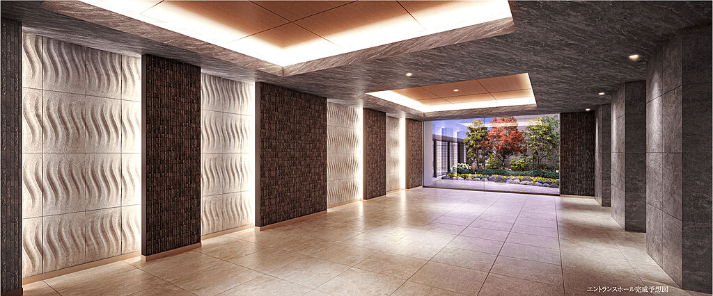 サンクレイドル岸和田春木 エントランスホール完成予想図