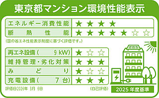 グランドメゾン THE 石神井公園 東京都マンション環境性能表示