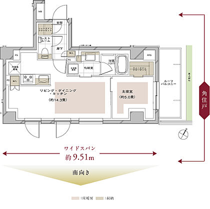 ピアース三軒茶屋テラス 間取り Nr【MENU PLAN】
