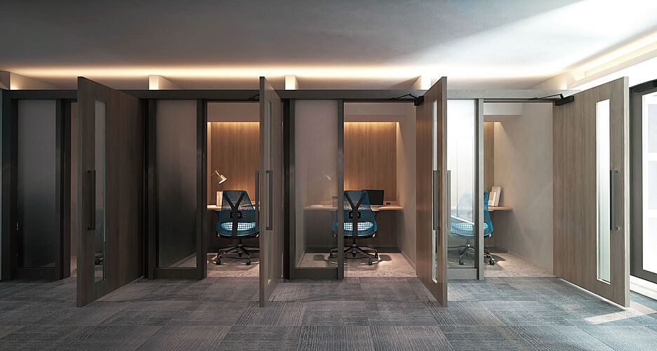 ワコーレ神戸元町ザ・ゲートタワー メディアラウンジ完成予想図