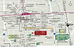 ワコーレ塚口アベンティア 現地案内図