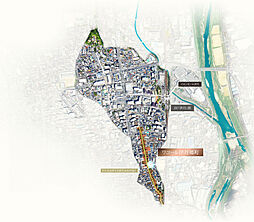 兵庫県伊丹市伊丹5丁目677番、678番1（登記簿）、兵庫県伊丹市伊丹5丁目5番以下未定（住居表示実施地区）：物件写真／和田興産株式会社