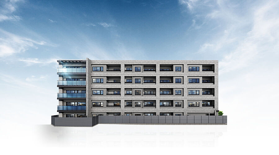 ワコーレ住吉マスターズスイート 外観完成予想図