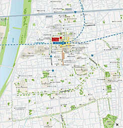 ワコーレ加古川駅前 現地案内図