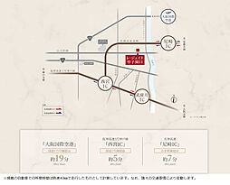 レ・ジェイド甲子園口 アクセス図