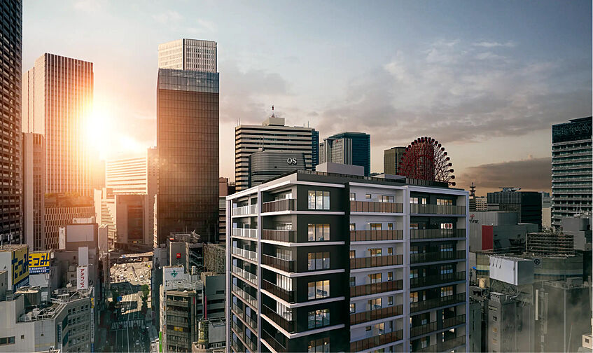 レ・ジェイド大阪梅田 外観