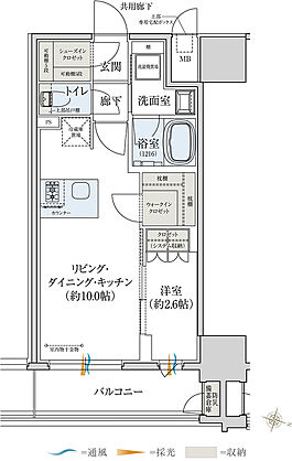 レ・ジェイド大阪梅田 間取り I