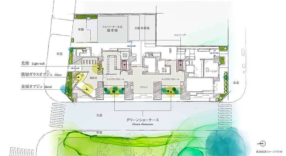 バンベール千種 ザ・レジデンス 共用部