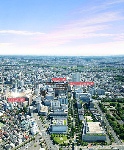 アウラ立川曙町 外観