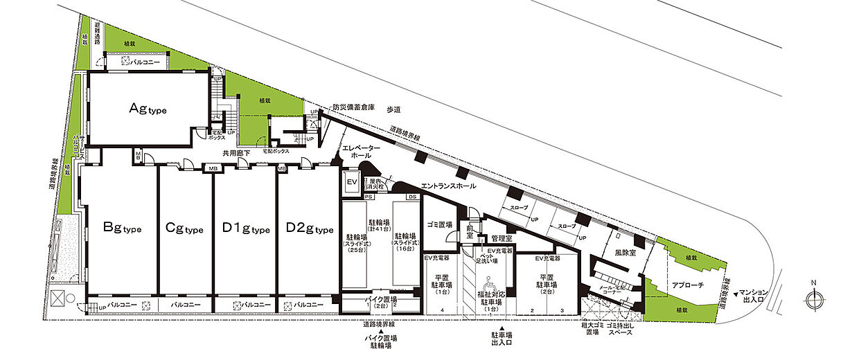 ウィルローズ光が丘 共用部