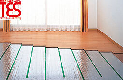 [TES] 低ランニングコストと快適性を実現するTES温水式床暖房を採用。