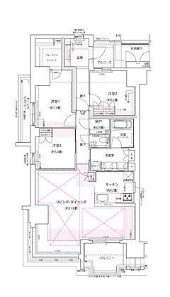 ローレルコート姫路大手前通り 間取り 【先着順】A