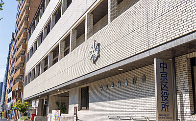 中京区役所 約860m(徒歩11分)