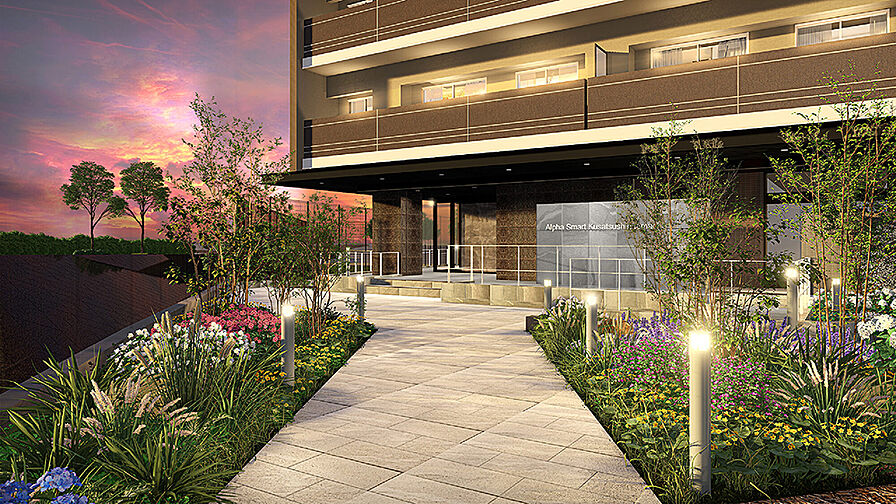 アルファスマート草津新浜町 共用部