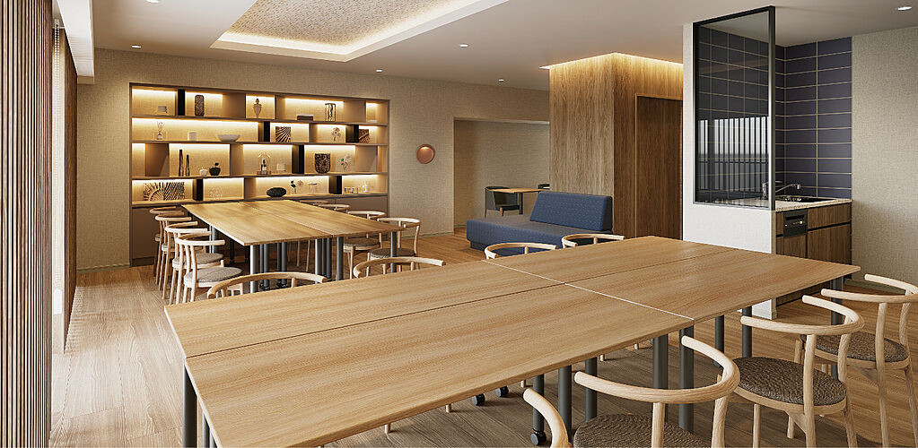 アルファ藤枝駅前ザ・タワー 集会室完成予想CG