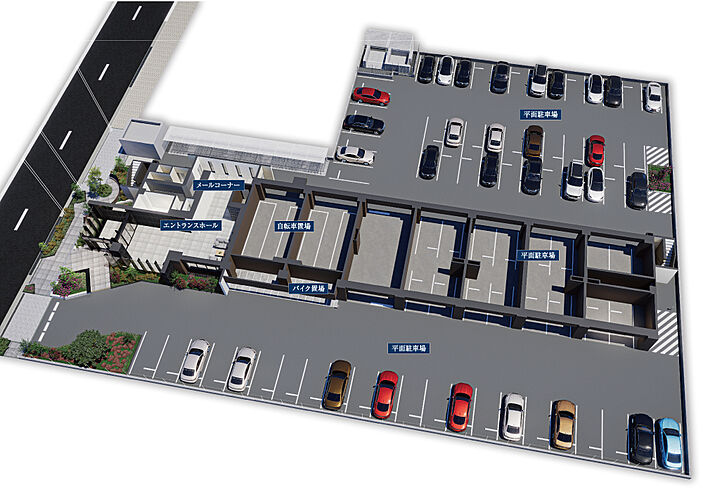 アルファステイツ能登川駅 共用部