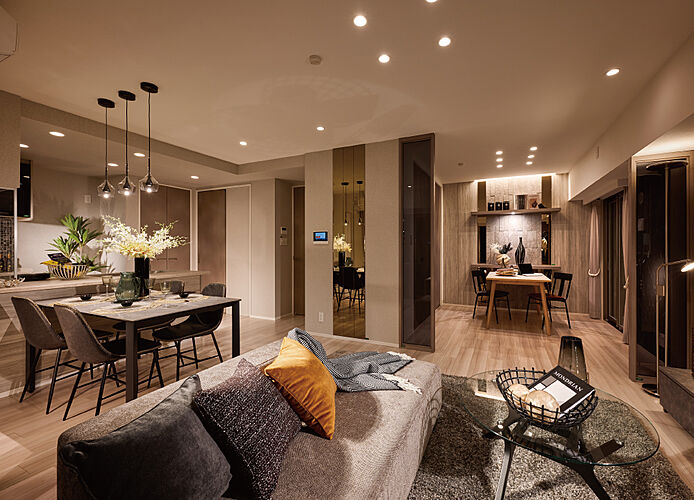 アルファステイツ野芥駅II リビング・ダイニング