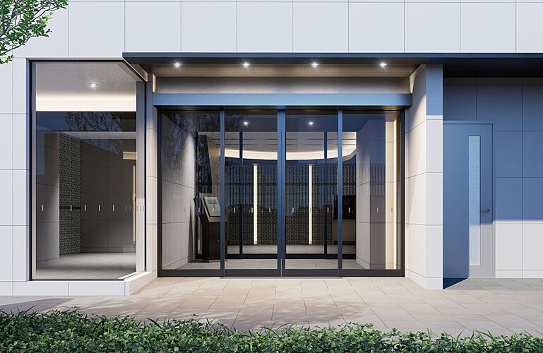 アルファスマート姫路駅南 エントランス完成予想図