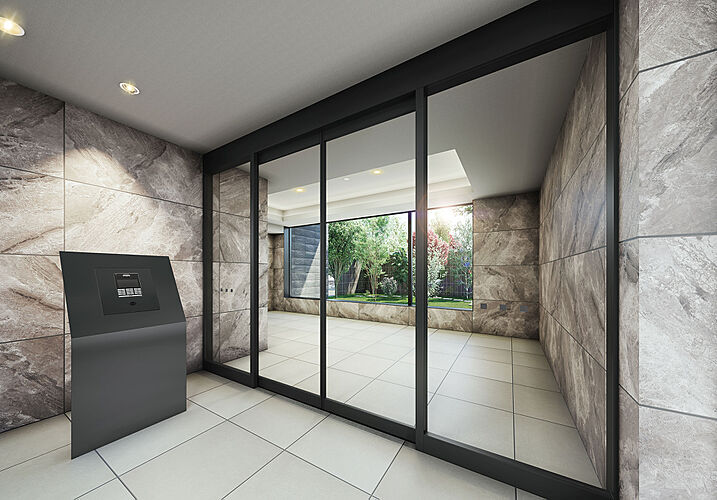 アルファステイツ下松桜町 エントランスホール完成予想図