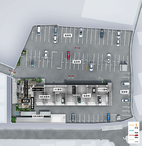 アルファスマート北田宮 共用部