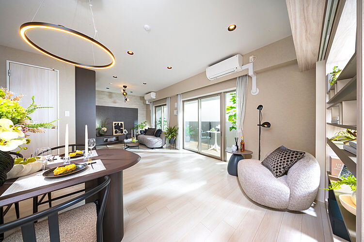 アルファステイツつくばみどりの リビング・ダイニング