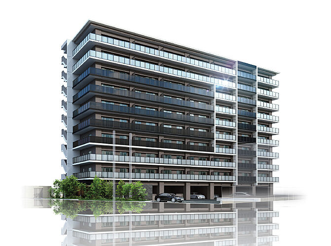 アルファステイツ博多サウス 外観完成予想図