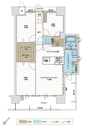 アルファステイツ松阪駅 間取り G