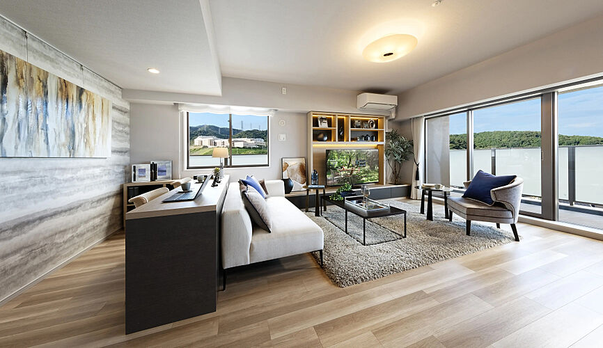 ジオ彩都いろどりの丘 リビング