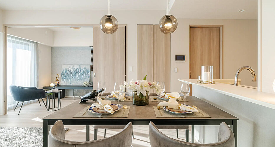 ジオ島本 リビング・ダイニング（KタイプMENU2）