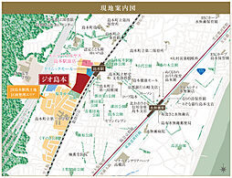 ジオ島本 現地案内図