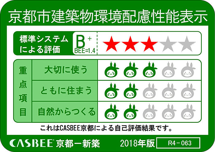 ジオ京都堀川三条 設備