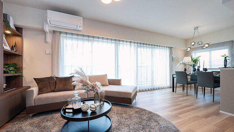 ジオ川西多田 ブライトサイト リビング・ダイニング（Aタイプ）