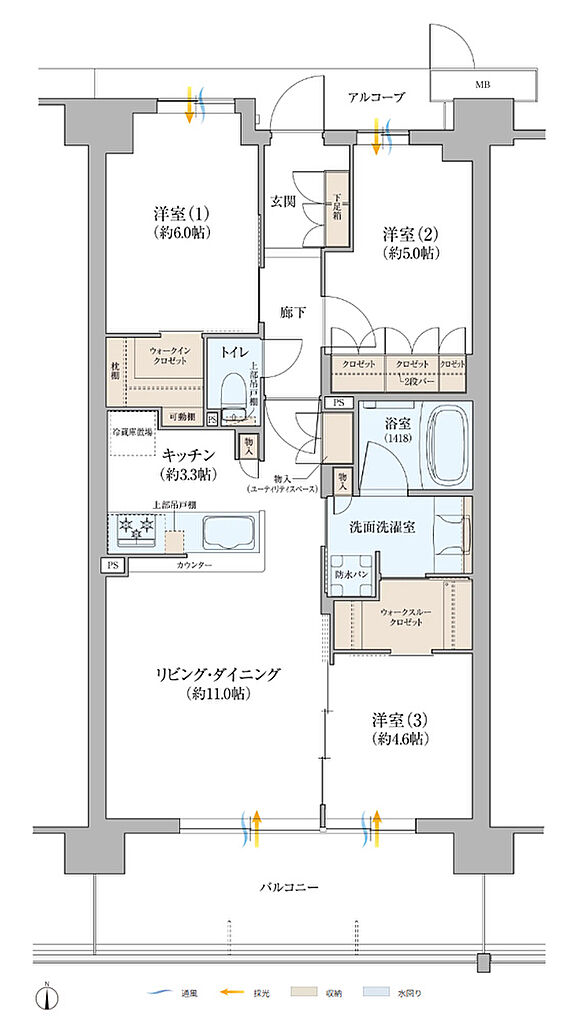 KYOTO COCO CITY 間取り 【FLAG】AG