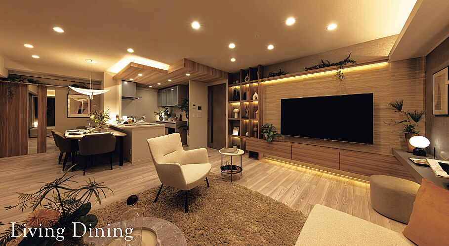 リベールシティ守口 リビング・ダイニング