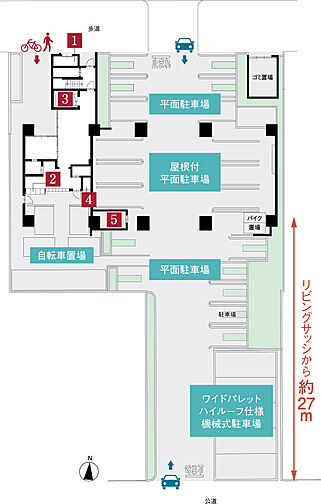 ファミリアーレ瑞穂妙音通 共用部