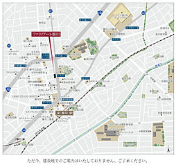 ファミリアーレ勝川 現地案内図