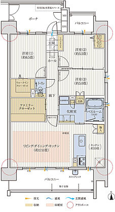 モアグレース西岐阜ステーションプレミア 間取り D【セレクトプラン】