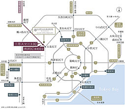 ルピアグランデみずほ台 アクセス図
