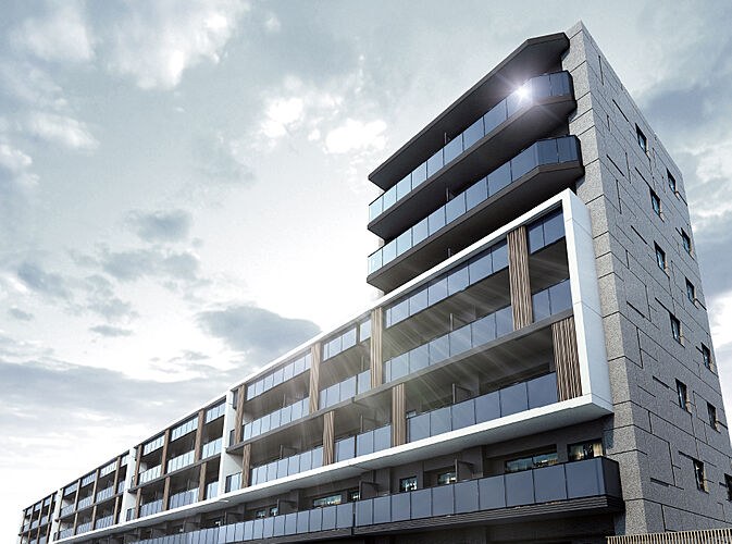 ルピアコート朝霞台 外観完成予想CG