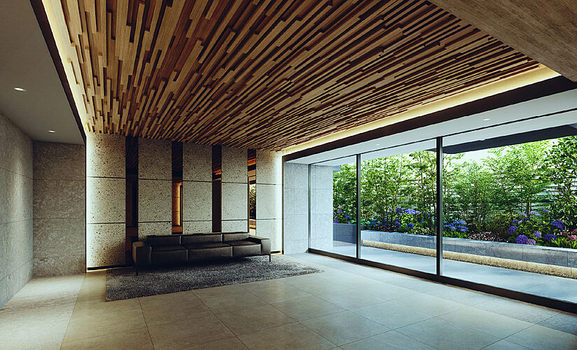 ルピアコート朝霞台 エントランスホール完成予想CG