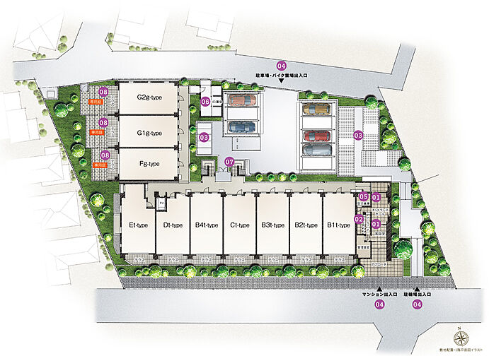 ガーラ・レジデンス松戸 共用部