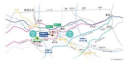 ガーラ・レジデンス稲城矢野口駅前 アクセス図